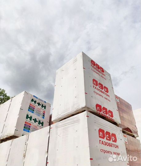 Газобетон все плотности