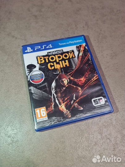 Infamous second son на ps4 / Полностью на русском