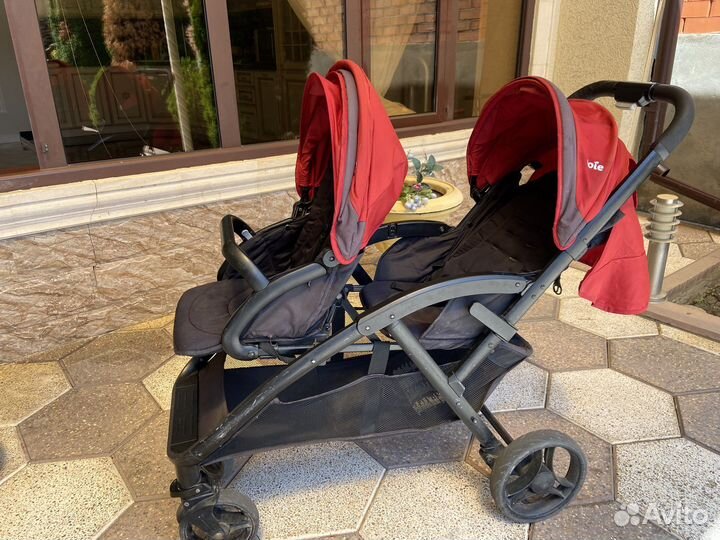 Коляска для двойни