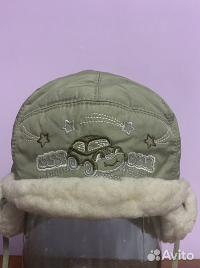 Шапка зимняя для мальчика