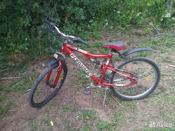 Велосипед горный двухподвес