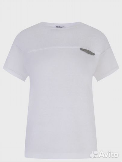 Футболка льняная Brunello Cucinelli