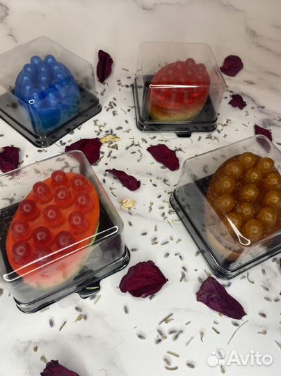 Массажное мыло с люфой