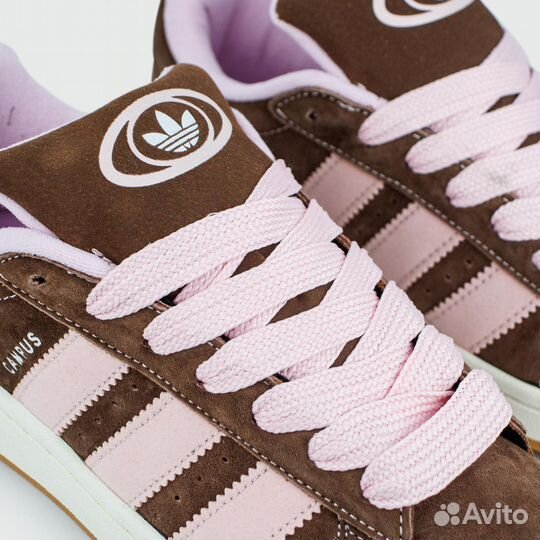 Кроссовки Adidas Campus 00s Brown / Pink Suede Wmn