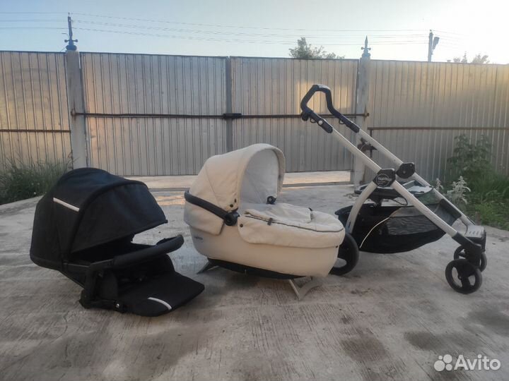 Коляска 2в1 Peg-Perego (шасси+люлька+прогулочный б
