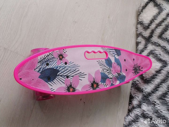 Пластборды розовый новый 60см с ручкой