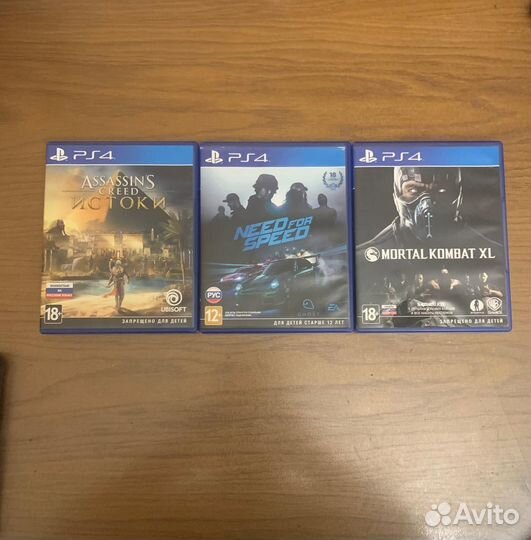 Sony playstation 4 диски