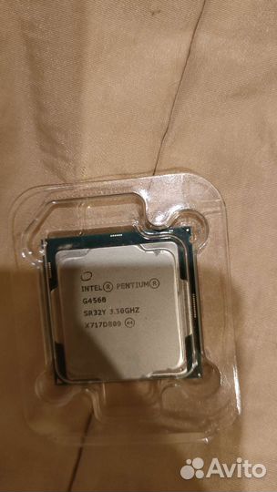 Процессор intel pentium g4560