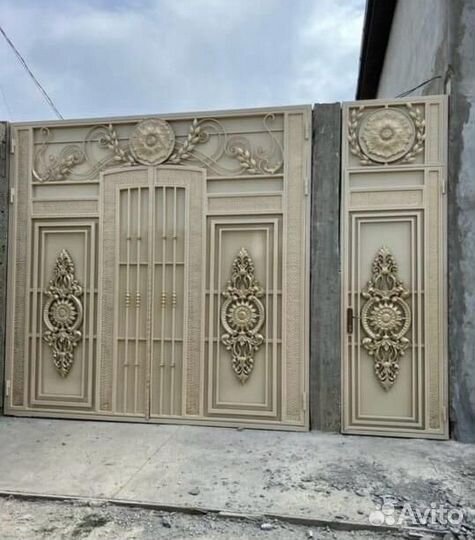 Кованые ворота с доставкой