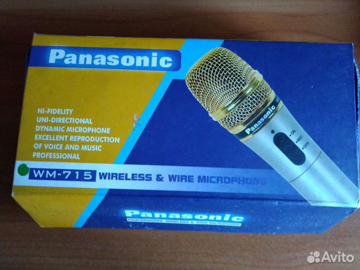 Микрофон для караоке Panasonic WM-715