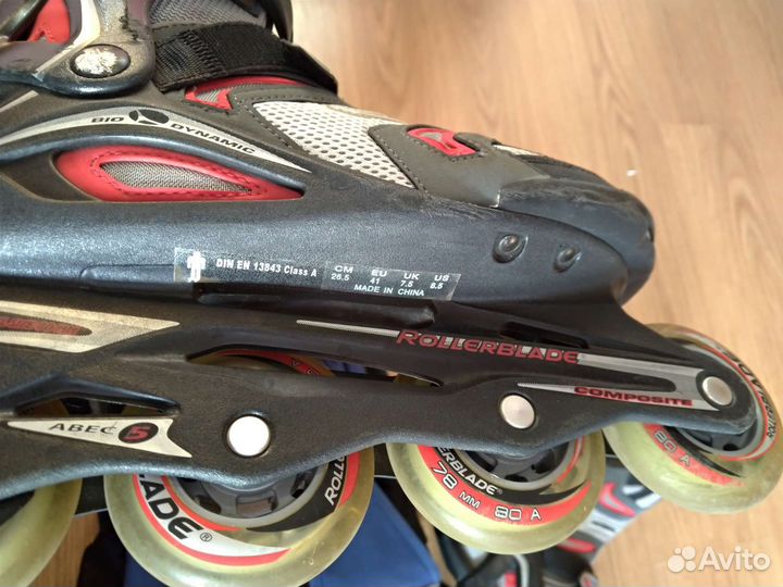 Ролики rollerblade geo 2 размер 41 + рюкзак