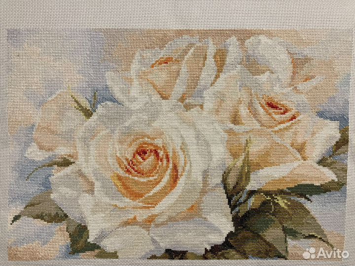 10 картин вышитых крестиком