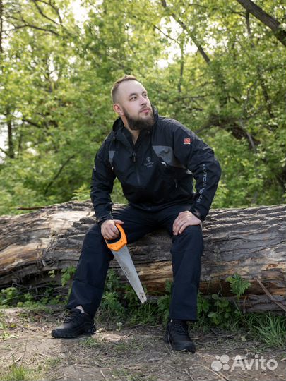 Костюм для рыбалки Storm black. Все размеры