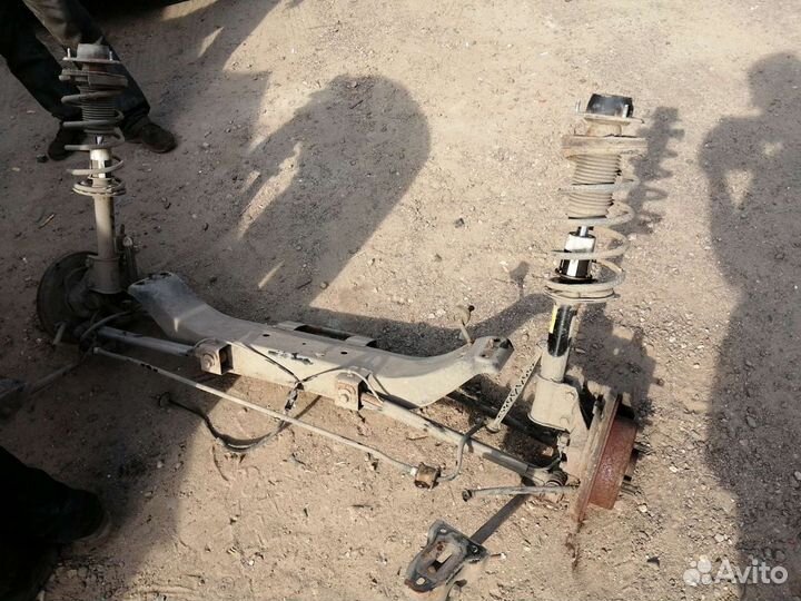 Шевроле лачети седан задняя подвеска в сборе