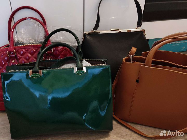 Сумка натуральная кожа новая италия