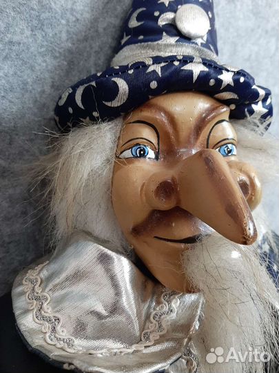 Кукла фарфоровая звездочет ведьмак