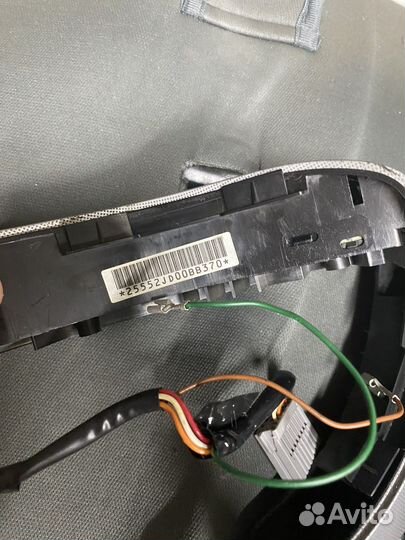 Кнопки на руль ниссан кашкай