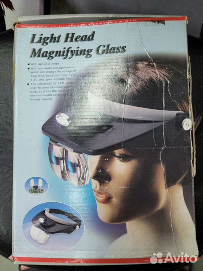 Бинокулярные монтажные очки-лупа