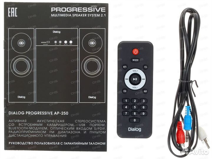 Акустические колонки progressive