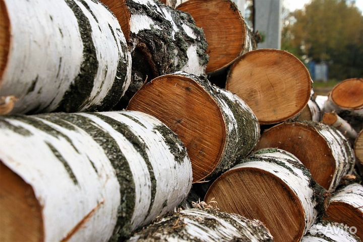 Дрова березовые колотые