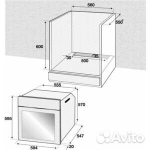 Электрический духовой шкаф