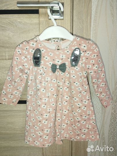 Платья пакетом на девочку 68-74