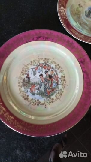 Тарелки блюдца из сервиза гдр гейша