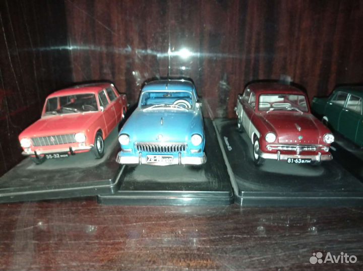 Модели автомобилей 1 24