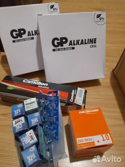 Батарейки часовые A11; (G3; 4; 10; 13) 626