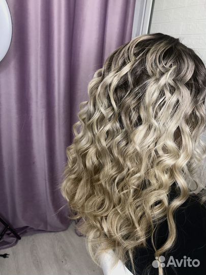 Укладки волос, прически