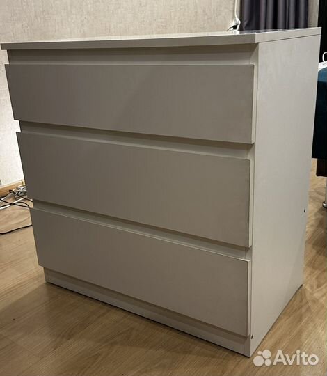 Комод IKEA мальм 3 ящика