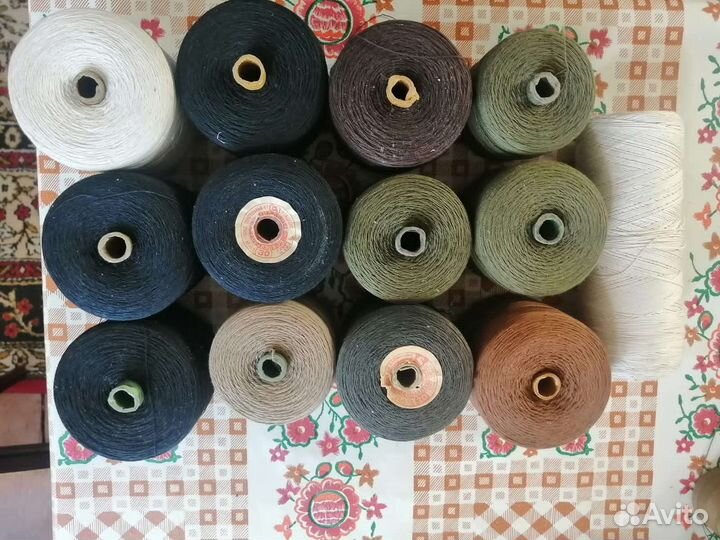 Нитки швейные бабины