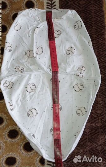 Кокон-пеленка на липучке