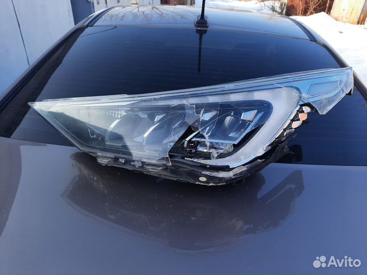 Hyundai solaris фара