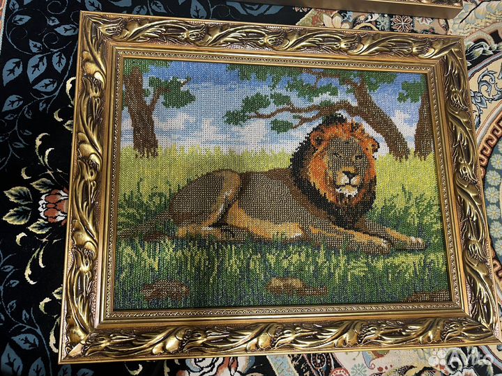 Картинки из бисера