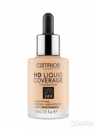 Крем тональный Catrice HD Liquid Coverage