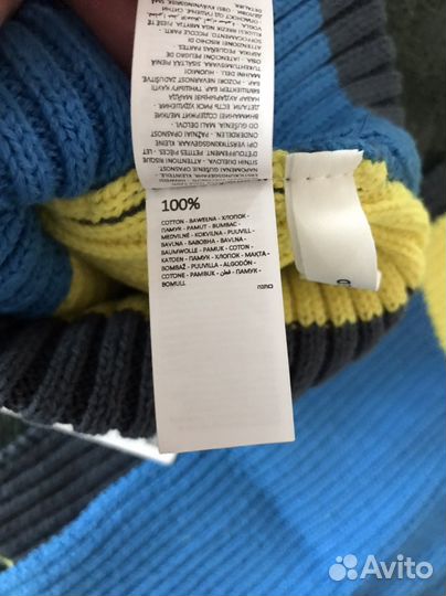 Красивый комплект из шапки и шарфа доя мальчика