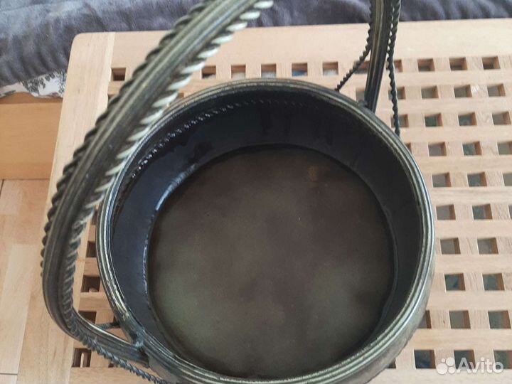 Корзина напольная,декоративная,из металла