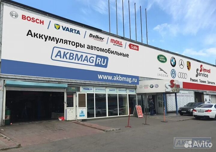 Аккумулятор аком 60R 540 А обр. пол. 60 Ач