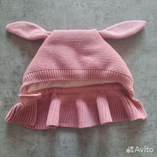 Шапка шлем для девочки