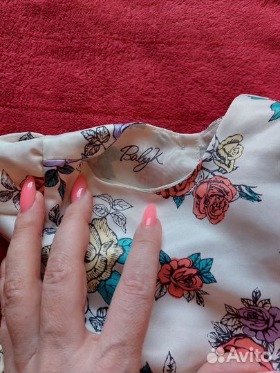 Праздничное платье для девочки mothercare 80 см