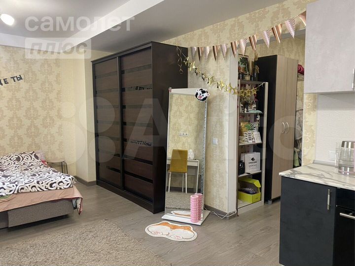 Квартира-студия, 37,1 м², 9/18 эт.