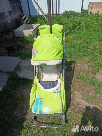 Санки коляска ника