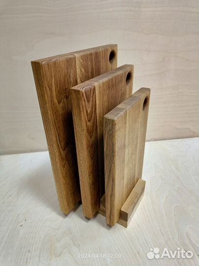Набор разделочных досок из дуба