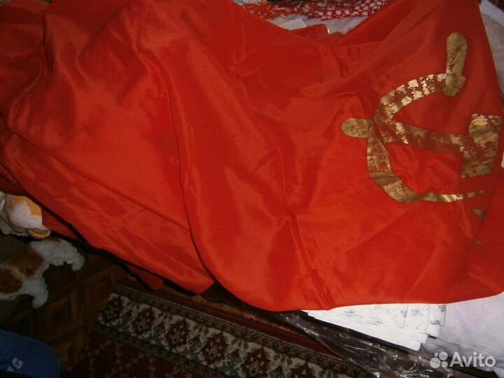 Скатерти, флаг шелковый