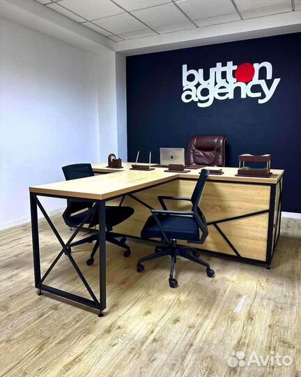 Мебель для офиса в стиле лофт