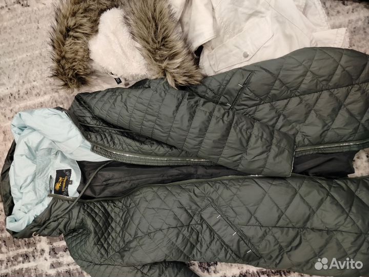 Куртка, парка, шарф