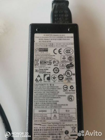 Блок питания для ноутбука samsung