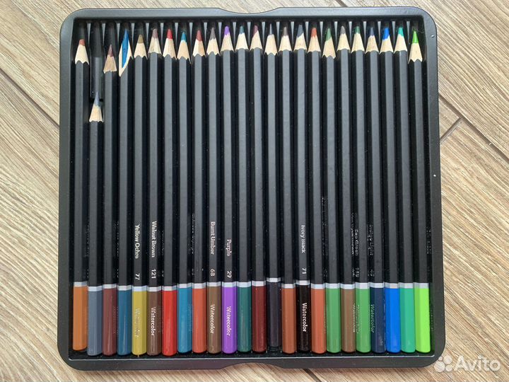 Акварельные карандаши kalour 72 шт