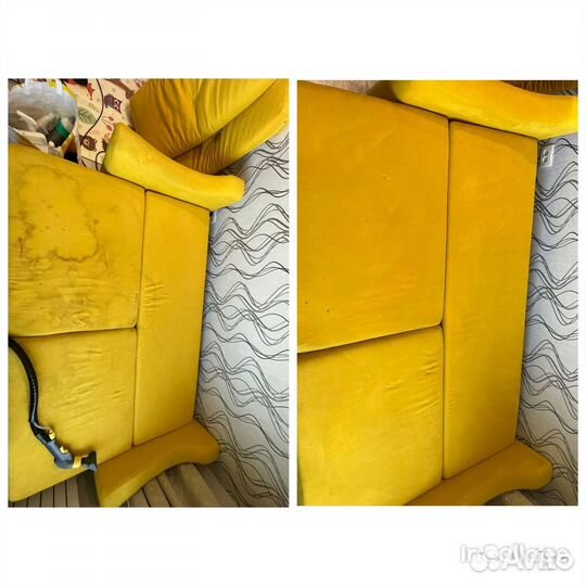 Химчистка мягкой мебели, дивана матраса и ковров